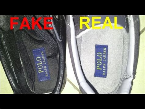 how to tell fake ralph lauren shoes|false ralph lauren.